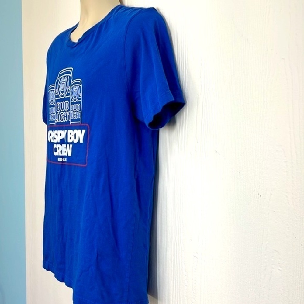 Bud Light - Crispy Boy Crew Beer Can Graphic Short Sleeve T Size Medium - Picture 5 of 9